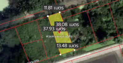 ขาย - ที่ดิน 120 ตร.ว. ใกล้ KW Factory ไทรน้อย, นนทบุรี