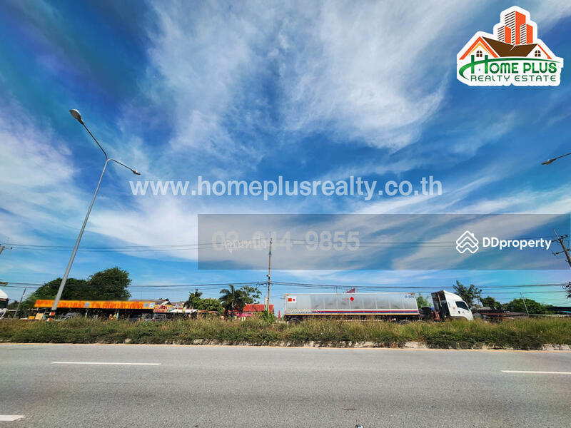 ขาย - ที่ดินพร้อมสวนใกล้วัดหงษ์ทอง ถนนสุขุมวิท อำเภอบางบ่อ สมุทรปราการ เนื้อที่ 3 ไร่, สมุทรปราการ