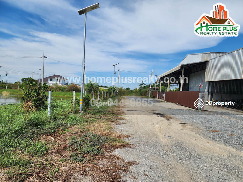 ขาย - ที่ดินพร้อมสวนใกล้วัดหงษ์ทอง ถนนสุขุมวิท อำเภอบางบ่อ สมุทรปราการ เนื้อที่ 3 ไร่, สมุทรปราการ