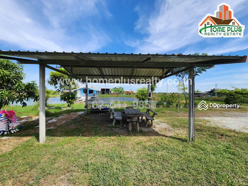 ขาย - ที่ดินพร้อมสวนใกล้วัดหงษ์ทอง ถนนสุขุมวิท อำเภอบางบ่อ สมุทรปราการ เนื้อที่ 3 ไร่, สมุทรปราการ