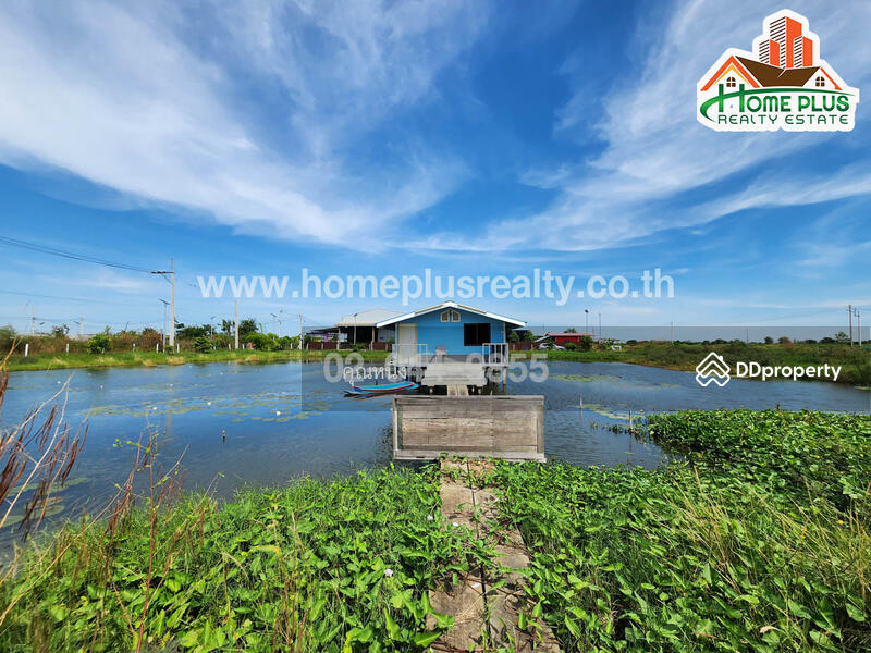 ขาย - ที่ดินพร้อมสวนใกล้วัดหงษ์ทอง ถนนสุขุมวิท อำเภอบางบ่อ สมุทรปราการ เนื้อที่ 3 ไร่, สมุทรปราการ