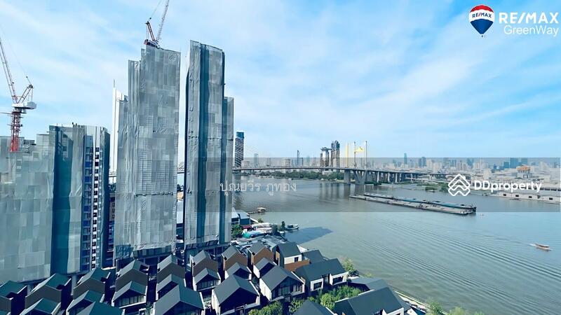 Chapter One Modern Dutch ราษฎร์บูรณะ 2 นอน ห้องใหม่ ไม่เคยอยู่Fully furnished วิวแม่น้ำเจ้าพระยา