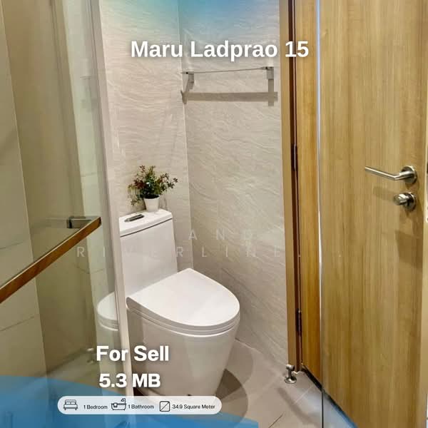 Maru Ladprao 15 : Maru ลาดพร้าว 15, กรุงเทพ, ซอยลาดพร้าว 15, จอมพล, จตุจักร, กรุงเทพ, 35 ตร.ม., คอนโด ขาย, โดย Land Riverline Real Estate, 11706305 - DDproperty.com