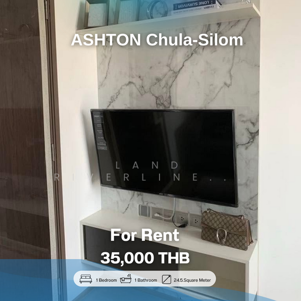 ASHTON Chula-Silom, Bangkok, Rama 4 Road, Si Phraya, Bang Rak, Bangkok, Studio, 25 sqm, Condo For Rent, by Land Riverline Real Estate, 11706424 - DDproperty.com