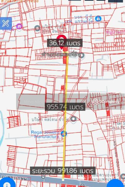 ขาย - ขายที่ดินสีม่วง เพชรเกษม 122 พื้นที่ 337 ตรว. เหมาะสร้างโรงงาน โกดัง ที่พักอาศัย, สมุทรสาคร