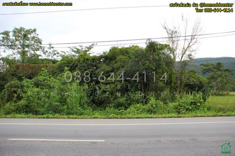 ที่ดินเปล่า ติด พหลโยธิน พาน เชียงราย ใกล้วัดร่องขุ่น Land on Main Phahonyothin,Phan, Chiang Rai, 