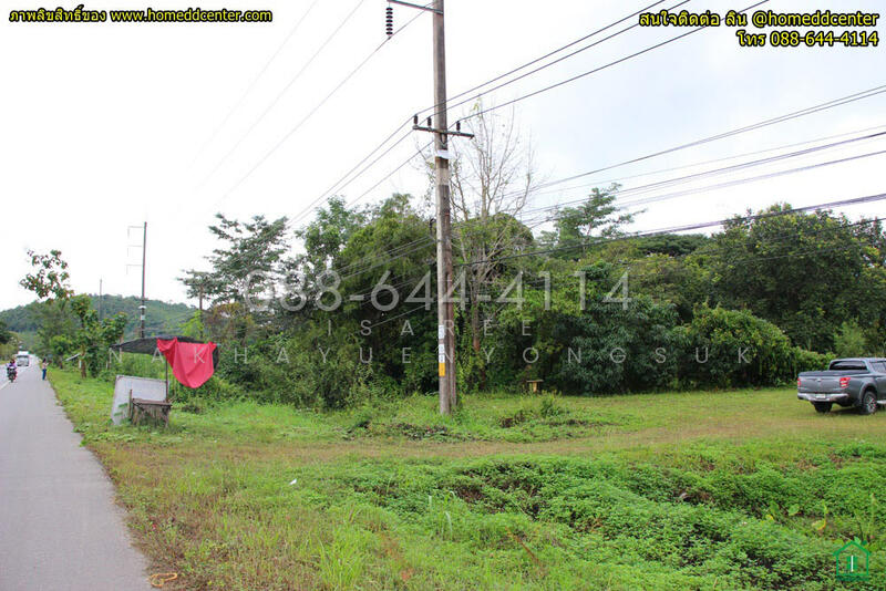 ที่ดินเปล่า ติด พหลโยธิน พาน เชียงราย ใกล้วัดร่องขุ่น Land on Main Phahonyothin,Phan, Chiang Rai, 