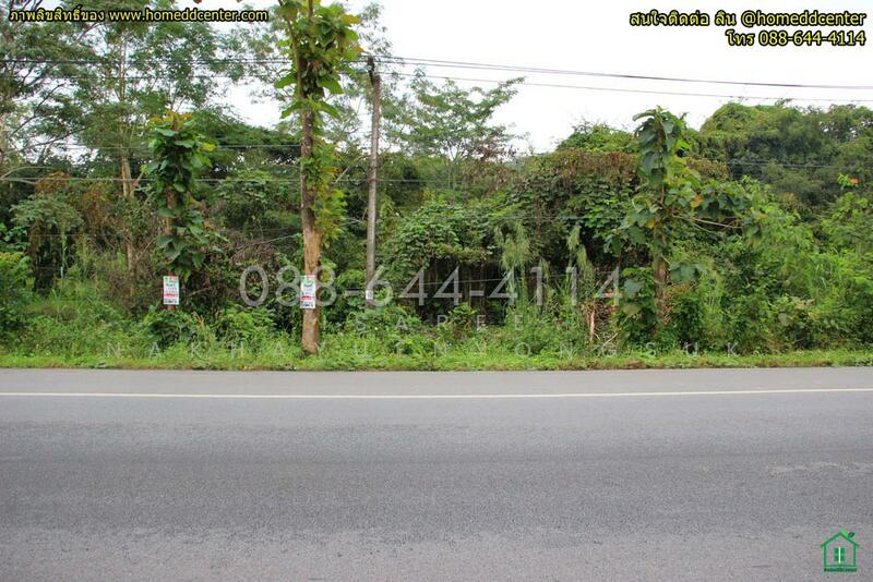 ที่ดินเปล่า ติด พหลโยธิน พาน เชียงราย ใกล้วัดร่องขุ่น Land on Main Phahonyothin,Phan, Chiang Rai, 