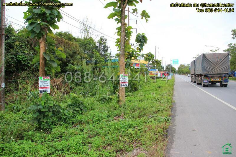 ที่ดินเปล่า ติด พหลโยธิน พาน เชียงราย ใกล้วัดร่องขุ่น Land on Main Phahonyothin,Phan, Chiang Rai, 