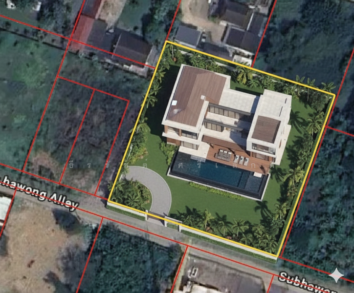 ภาพจำลอง สร้างบ้าน สระว่ายน้ำ