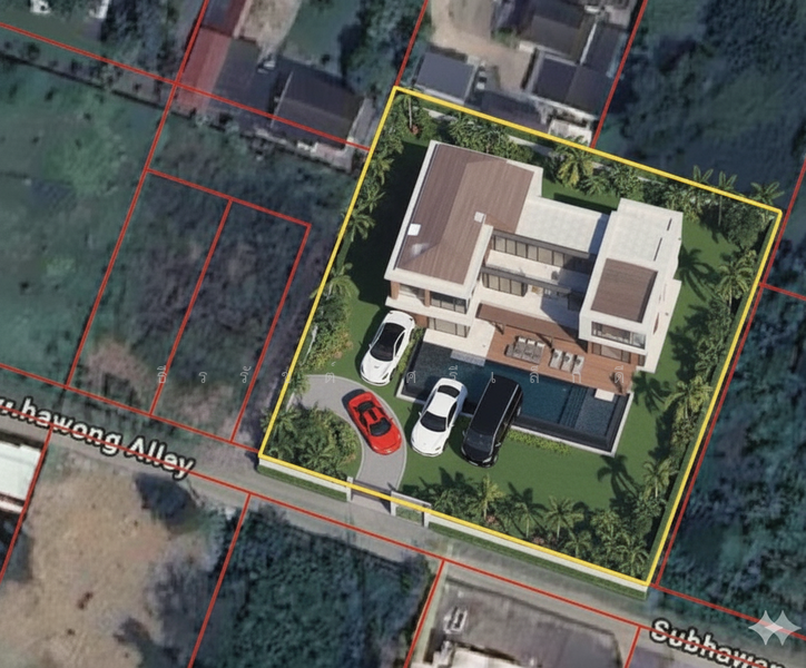 ภาพจำลอง สร้าง บ้านบนที่ดิน