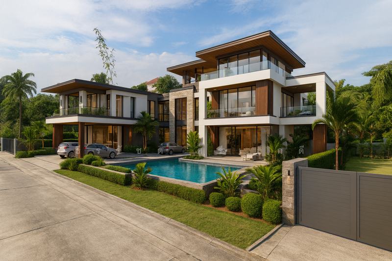 ภาพจำลอง บ้าน บนที่ดิน