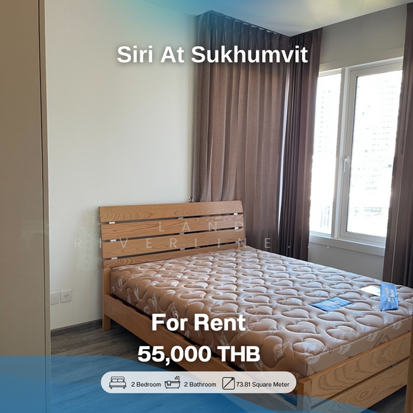 Siri At Sukhumvit, Bangkok, 902 Sukhumvit Road, Phra Kanong, Khlong Toei, Bangkok, 2 Bedrooms, 74 sqm, Condo For Rent, by Land Riverline Real Estate, 11711627 - DDproperty.com