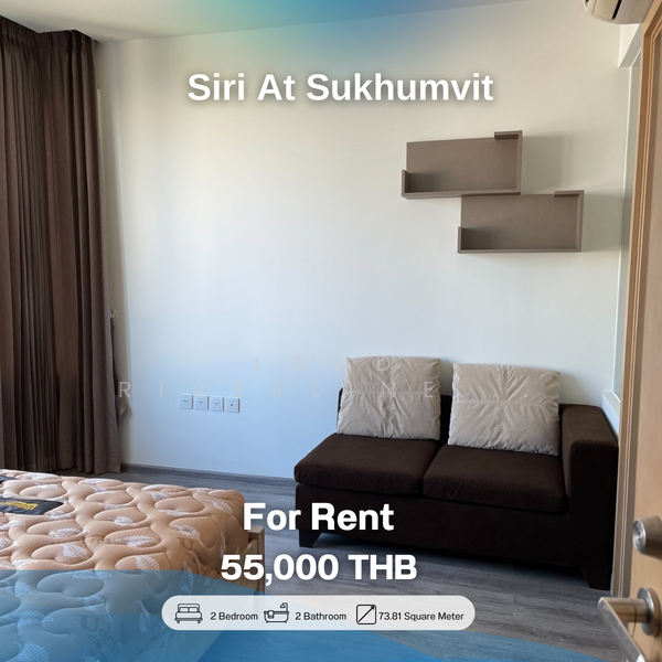 Siri At Sukhumvit, Bangkok, 902 Sukhumvit Road, Phra Kanong, Khlong Toei, Bangkok, 2 Bedrooms, 74 sqm, Condo For Rent, by Land Riverline Real Estate, 11711627 - DDproperty.com