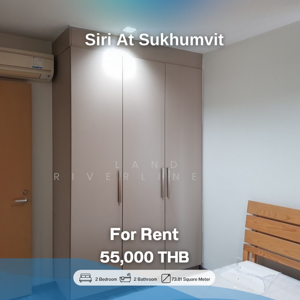 Siri At Sukhumvit, Bangkok, 902 Sukhumvit Road, Phra Kanong, Khlong Toei, Bangkok, 2 Bedrooms, 74 sqm, Condo For Rent, by Land Riverline Real Estate, 11711627 - DDproperty.com