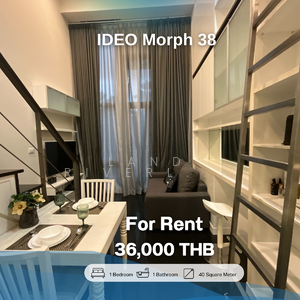 For Rent - IDEO Morph 38, Bangkok