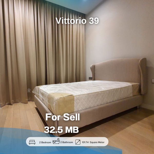 Vittorio 39, Bangkok, 8 Sukhumvit, Khlong Tan Nua, Watthana, Bangkok, 2 Bedrooms, 102 sqm, Condo For Sale, by Land Riverline Real Estate, 11711866 - DDproperty.com