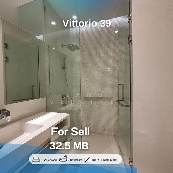 Vittorio 39, Bangkok, 8 Sukhumvit, Khlong Tan Nua, Watthana, Bangkok, 2 Bedrooms, 102 sqm, Condo For Sale, by Land Riverline Real Estate, 11711866 - DDproperty.com