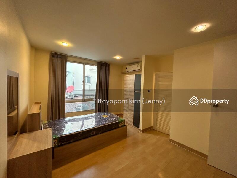 For Rent - Rockgarden Townhome 3F 4 Bed 4 Bath 2 Parking Near The Regent International School Rama 9, Bangkok