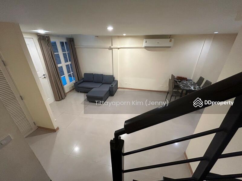 For Rent - Rockgarden Townhome 3F 4 Bed 4 Bath 2 Parking Near The Regent International School Rama 9, Bangkok