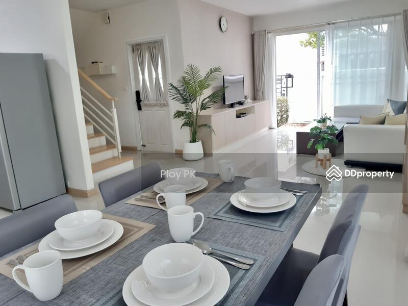 For Rent - Luxury house with EV charger,fully furnished,clean,near J-Park mall,at Casa Villa,Sriracha,Chonburi, Chon Buri