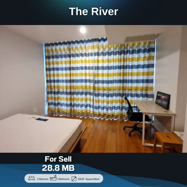 The River by Raimon Land, Bangkok, Soi Charoen Nakorn 13, Charoen Nakorn Road, Khlong Ton Sai, Khlong San, Bangkok, 2 Bedrooms, 110 sqm, Condo For Sale, by Land Riverline Real Estate, 11713529 - DDproperty.com