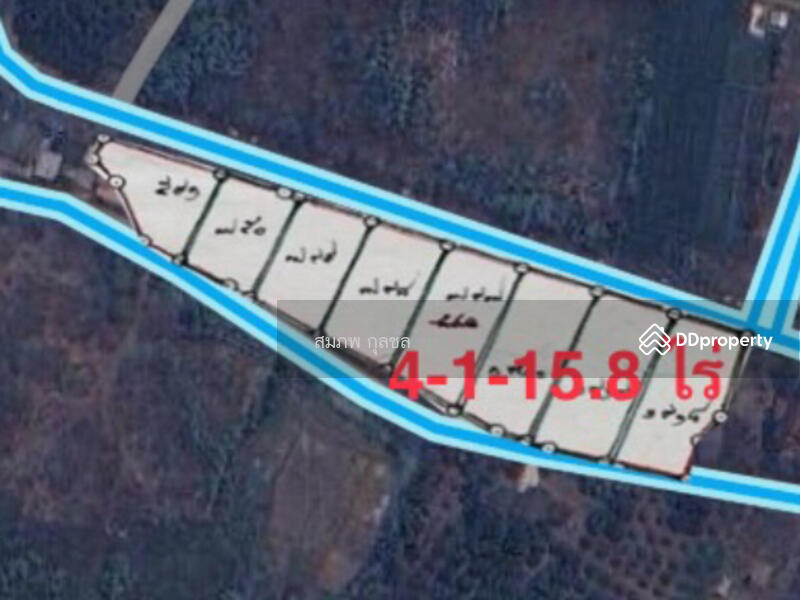 ขาย - 80492 - ขายที่ดินสวย 4-1-15.8 ไร่ อำเภอบ้านธิ จังหวัดลำพูน, ลำพูน