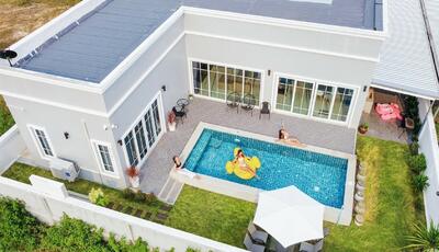 ขาย - ขาย บ้านพัก พูลวิลล่า ชะอำ เนื้อที่ 100 ตรว.โครงการ Mountain View Village Chaam-Huahin, เพชรบุรี