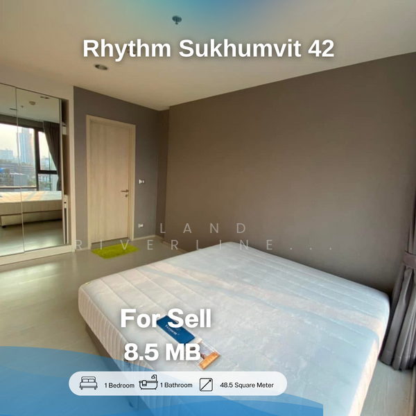 Rhythm Sukhumvit 42, Bangkok, Soi Sukhumvit 42, Sukhumvit Road, Phra Kanong, Khlong Toei, Bangkok, 1 Bedroom, 49 sqm, Condo For Sale, by Land Riverline Real Estate, 11718578 - DDproperty.com
