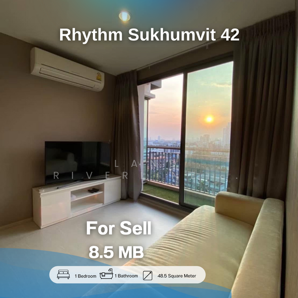 Rhythm Sukhumvit 42, Bangkok, Soi Sukhumvit 42, Sukhumvit Road, Phra Kanong, Khlong Toei, Bangkok, 1 Bedroom, 49 sqm, Condo For Sale, by Land Riverline Real Estate, 11718578 - DDproperty.com