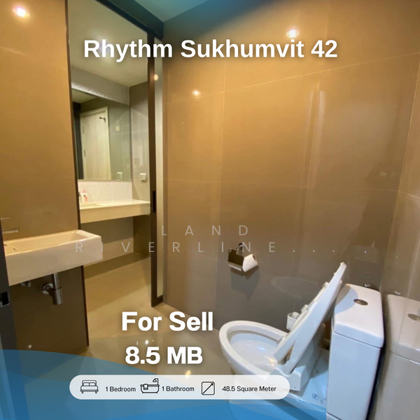 Rhythm Sukhumvit 42, Bangkok, Soi Sukhumvit 42, Sukhumvit Road, Phra Kanong, Khlong Toei, Bangkok, 1 Bedroom, 49 sqm, Condo For Sale, by Land Riverline Real Estate, 11718578 - DDproperty.com