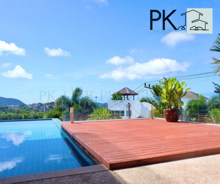 For Rent - 7R0368 Pool villa seaview 3bedroom 4bathroom 130,000/month at Rawai have fully furnished, Phuket