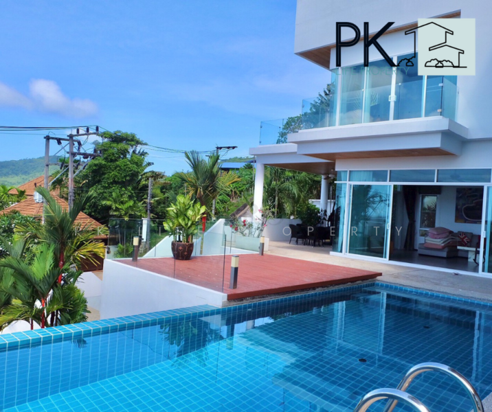 For Rent - 7R0368 Pool villa seaview 3bedroom 4bathroom 140,000/month at Rawai have fully furnished, Phuket