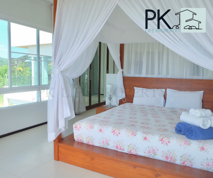 For Rent - 7R0368 Pool villa seaview 3bedroom 4bathroom 130,000/month at Rawai have fully furnished, Phuket
