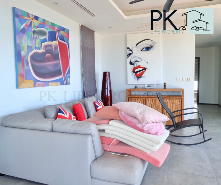 For Rent - 7R0368 Pool villa seaview 3bedroom 4bathroom 140,000/month at Rawai have fully furnished, Phuket