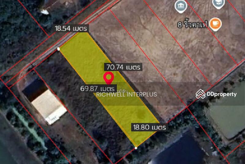 For Sale - Land for sale in Bang Kaew, 313 sq m, Soi 3, filled in, near Road 3200-3.7 km., Chachoengsao