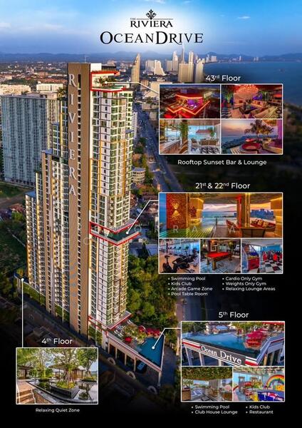 For Sale - The Riviera Ocean Drive, Chon Buri (Pattaya)