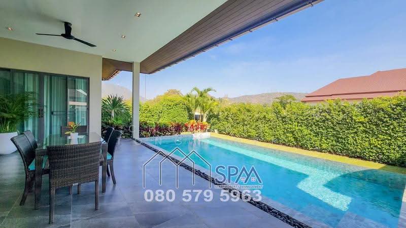 Panorama Black Mountain Pool Villas : พาโนรามา แบล็ค เมาท์เทน พูล วิลล่า, ประจวบคีรีขันธ์, หินเหล็กไฟ, หัวหิน, ประจวบคีรีขันธ์, 203 ตร.ม., บ้านเดี่ยว ให้เช่า, โดย Chuanpit Tongmanee, 11722716 - DDproperty.com