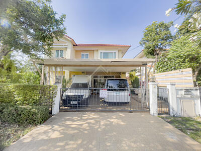 ขาย - บ้านเดี่ยว 2 ชั้น หมู่บ้าน มณีรินทร์ บางคูวัด ปทุมธานี หลังมุม, ปทุมธานี