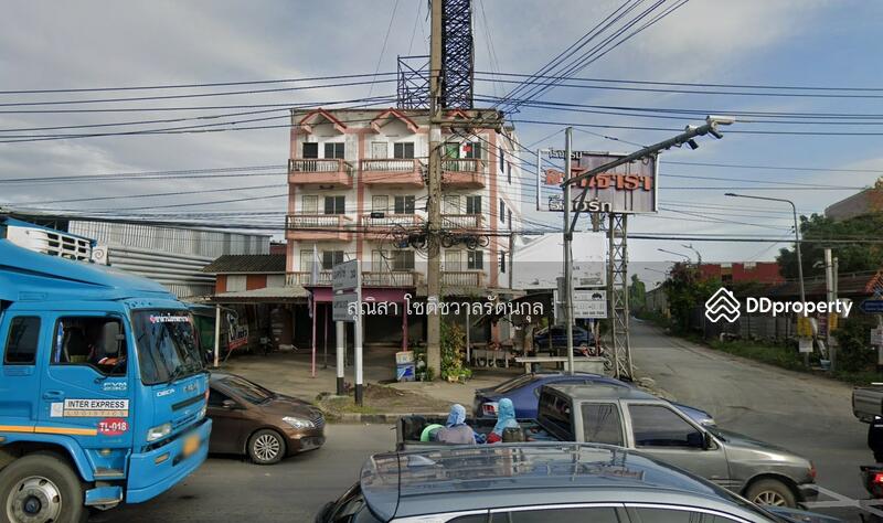 For Sale - For sale: 3 commercial buildings, 49 sq m, next to the traffic light on Rangsit-Nakhon Nayok Road, Pathum Thani