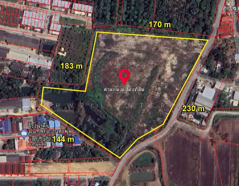 ขาย - ขายที่ดินมาบตาพุด 16 ไร่ ชุมชนเนินพยอม หลังนิคมRILติดถนนทล.เทศบาล4ด้าน, ระยอง