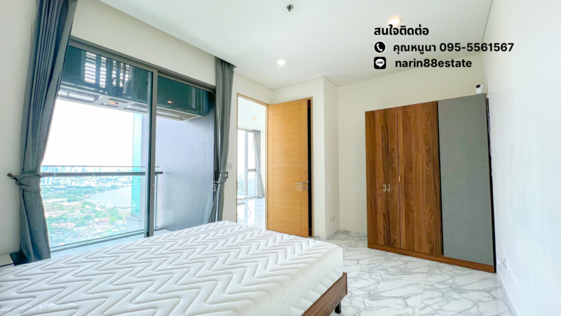 The Breeze Narathiwas, Bangkok, 198 Narathiwat Ratchanakarin Road, Chong Nonsi, Yan Nawa, Bangkok, 1 Bedroom, 51 sqm, Condo For Rent, by นาริน งาคม, 11728645 - DDproperty.com