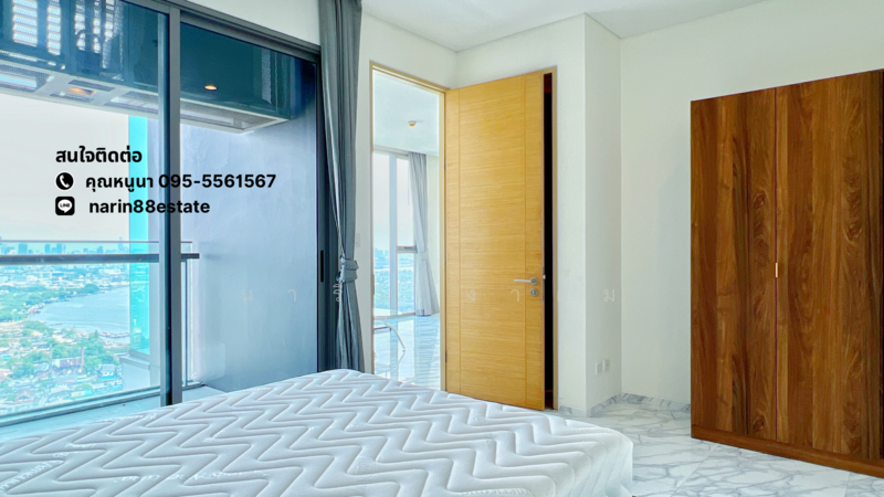 The Breeze Narathiwas, Bangkok, 198 Narathiwat Ratchanakarin Road, Chong Nonsi, Yan Nawa, Bangkok, 1 Bedroom, 51 sqm, Condo For Rent, by นาริน งาคม, 11728645 - DDproperty.com