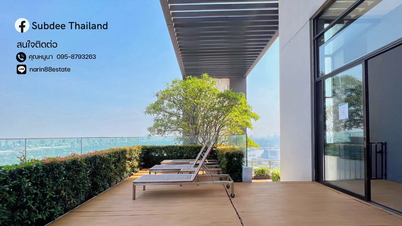 The Breeze Narathiwas, Bangkok, 198 Narathiwat Ratchanakarin Road, Chong Nonsi, Yan Nawa, Bangkok, 1 Bedroom, 51 sqm, Condo For Rent, by นาริน งาคม, 11728645 - DDproperty.com