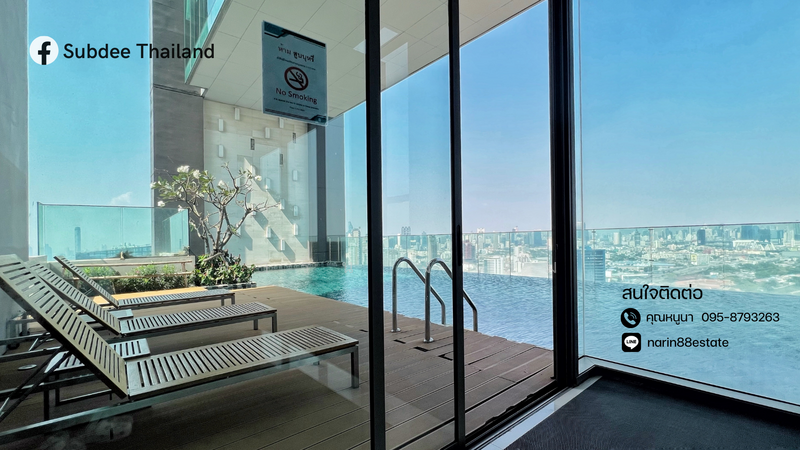 The Breeze Narathiwas, Bangkok, 198 Narathiwat Ratchanakarin Road, Chong Nonsi, Yan Nawa, Bangkok, 1 Bedroom, 51 sqm, Condo For Rent, by นาริน งาคม, 11728645 - DDproperty.com