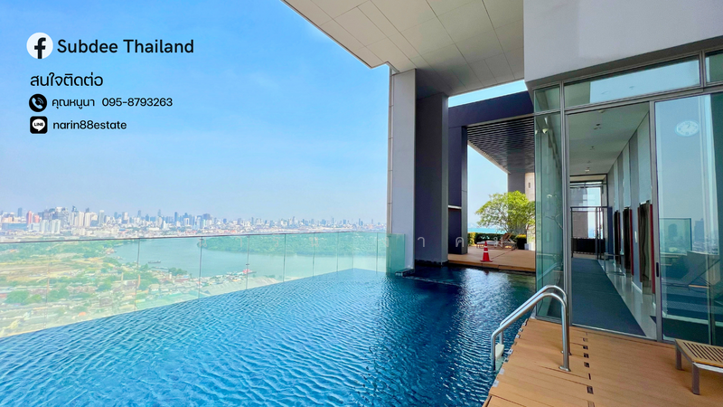 The Breeze Narathiwas, Bangkok, 198 Narathiwat Ratchanakarin Road, Chong Nonsi, Yan Nawa, Bangkok, 1 Bedroom, 51 sqm, Condo For Rent, by นาริน งาคม, 11728645 - DDproperty.com