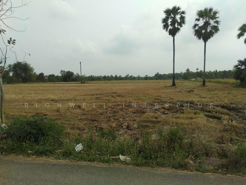 Land for sale, Khlong Khuen, 5 rai, on 2-sided asphalt road, next to a canal,, Chachoengsao, Khlong Khuan, Khlong Khuan, Chachoengsao, , 8,480 sqm, Land For Sale, by RICHWELL INTERPLUS, 11729893 - DDproperty.com