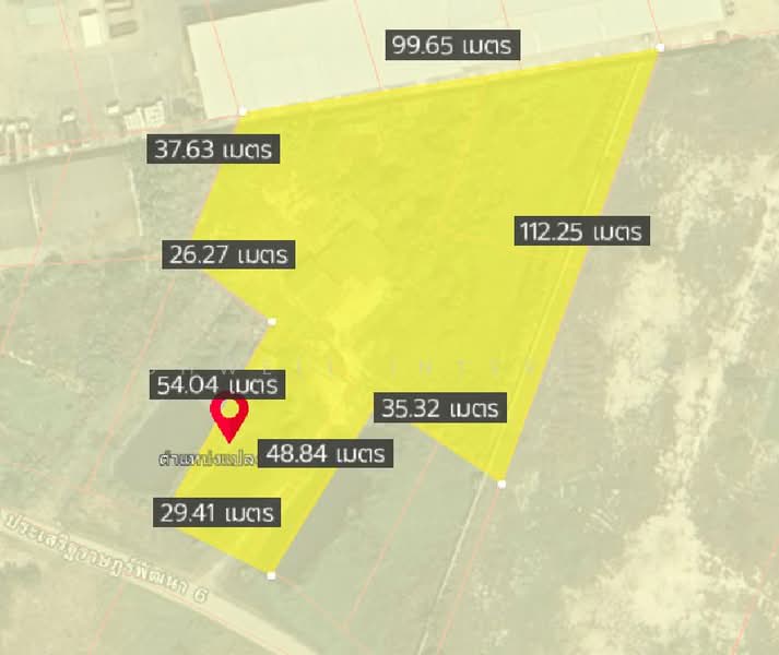 Land for sale in Nong Chak, area 4 rai, next to concrete road, near Nong Chak intersection - 4.2 km, Chon Buri (Pattaya), Nong Chak, Ban Bung, Chon Buri (Pattaya), , 7,740 sqm, Land For Sale, by RICHWELL INTERPLUS, 11730948 - DDproperty.com