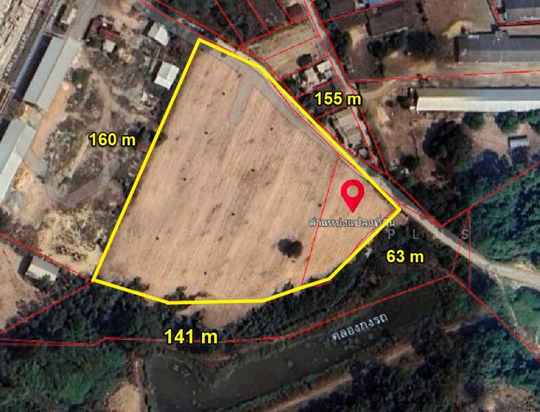 Land for sale in Pong, Soi Boon Somthop, 9 rai, adjacent to a stream, near Mab Prachan, Chon Buri (Pattaya), Poong, Bang Lamung (Pattaya), Chon Buri (Pattaya), , 15,996 sqm, Land For Sale, by RICHWELL INTERPLUS, 11731198 - DDproperty.com