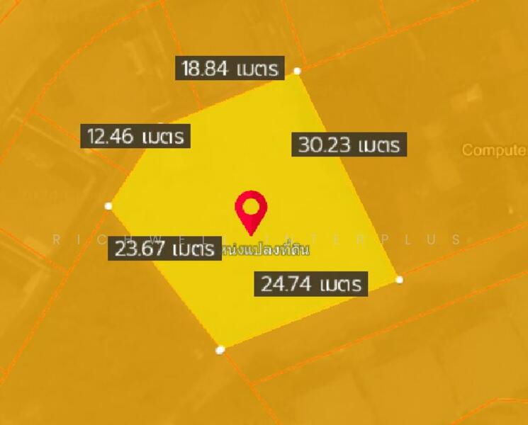 Land for sale in Nongprue, Pattaya, land filled in, area 200 sq m, Soi Map Ta To 6/1,, Chon Buri (Pattaya), Nong Pru, Bang Lamung (Pattaya), Chon Buri (Pattaya), , 800 sqm, Land For Sale, by RICHWELL INTERPLUS, 11731891 - DDproperty.com